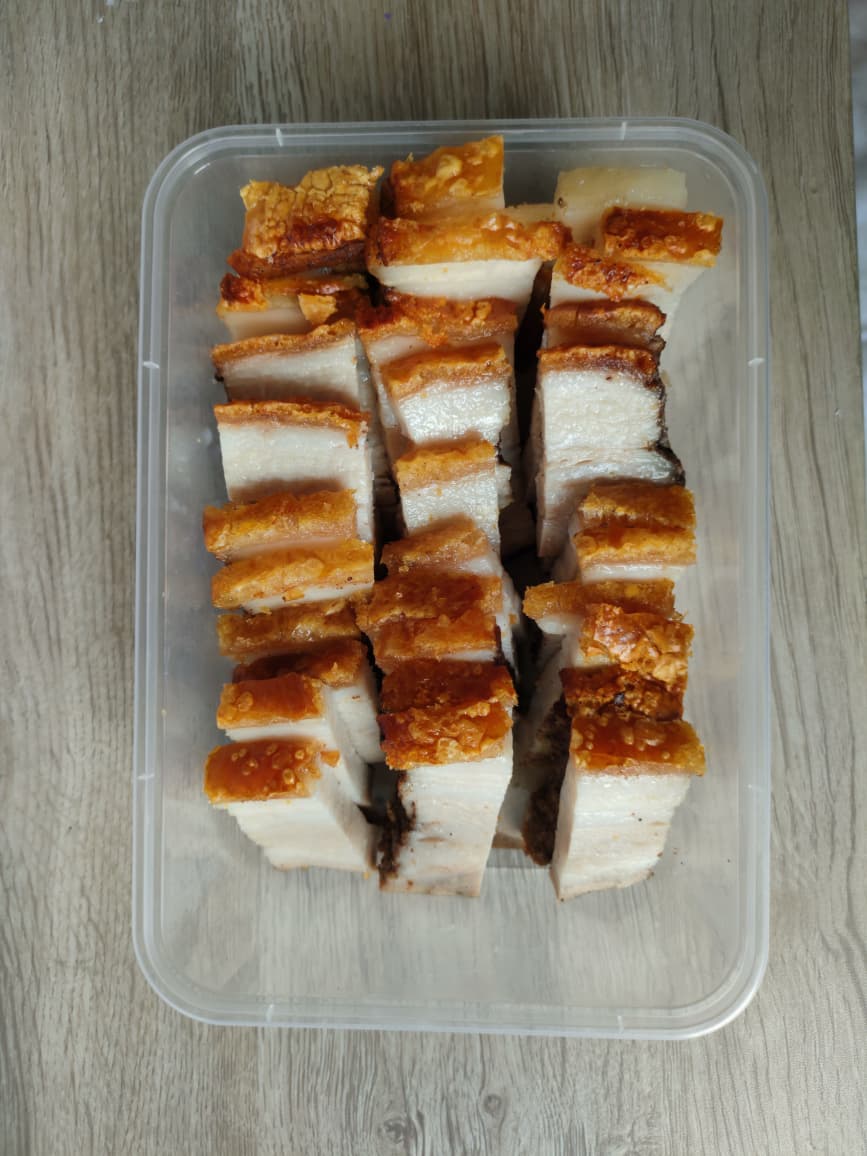 Crispy pork belly dish 6