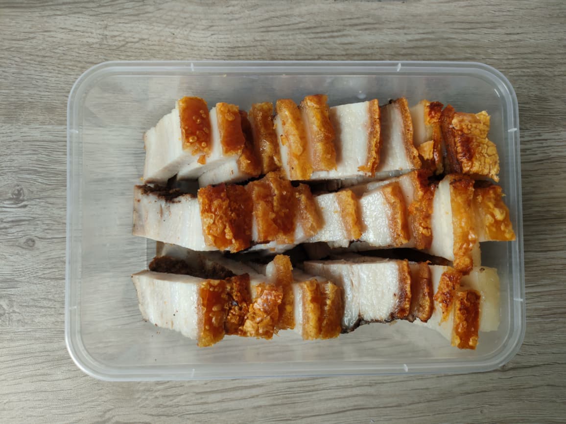 Crispy pork belly dish 5