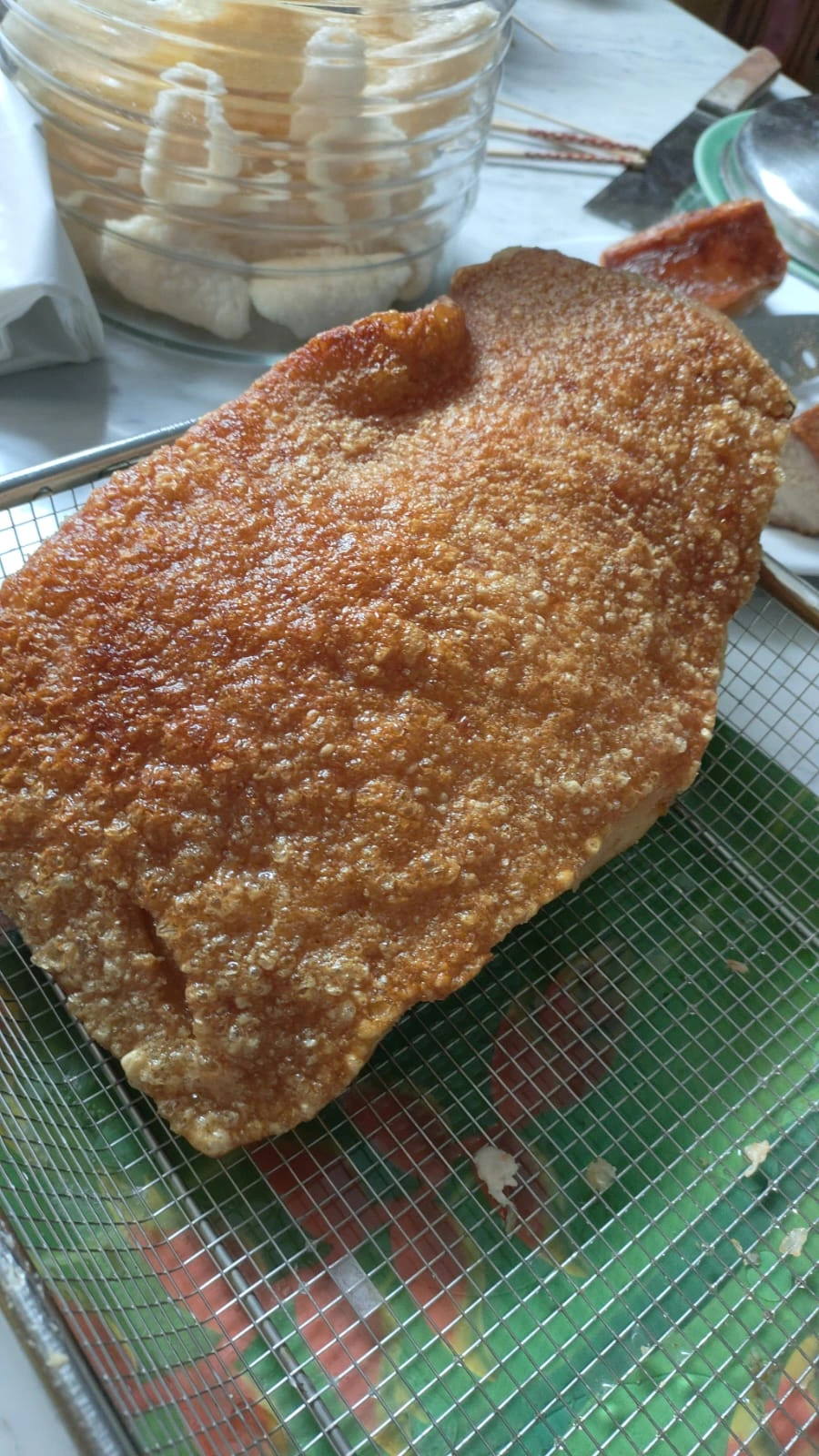 Spicy Crispy Pork Belly - Sambal Matah